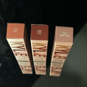 Kylie cosmetics high gloss lip gloss. 3 shades, brand new never used!